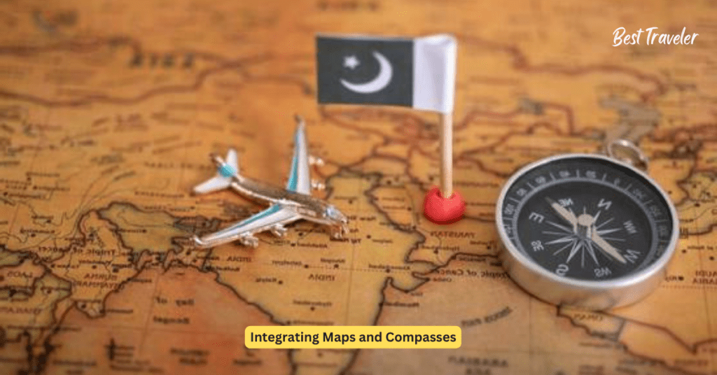 Integrating Maps and Compasses