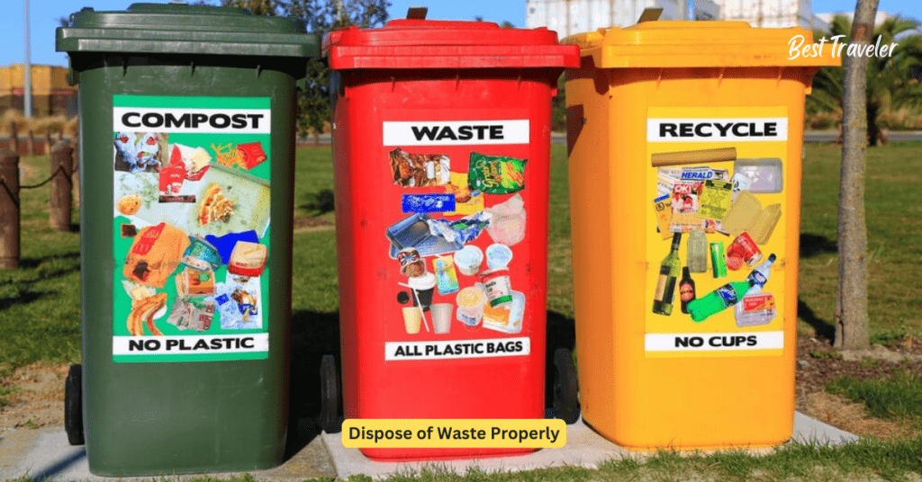 Dispose of Waste Properly